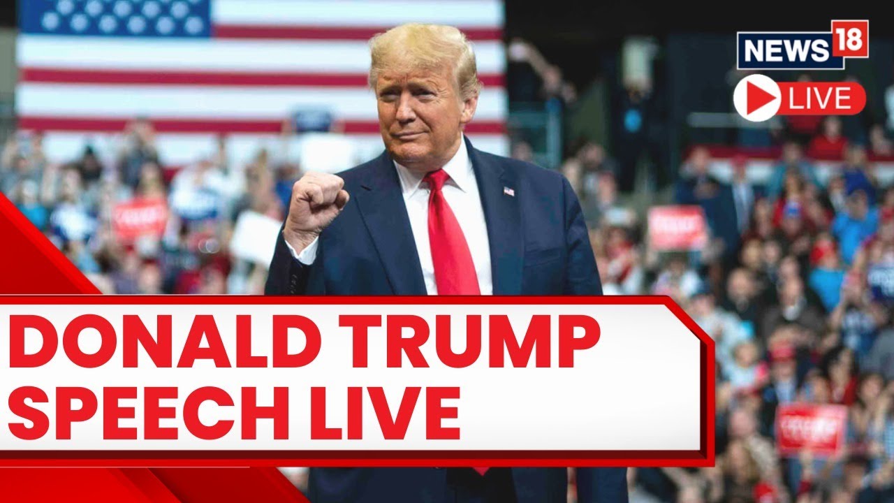 Former President Donald Trump Election Rally from New Hampshire | Trump Targets President Biden
