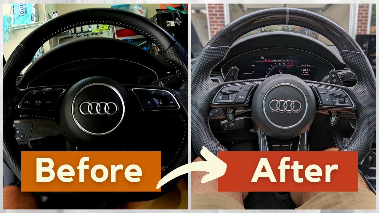 🤯 $500 Carbon Fiber Steering Wheel Upgrade! | Full Installation Details