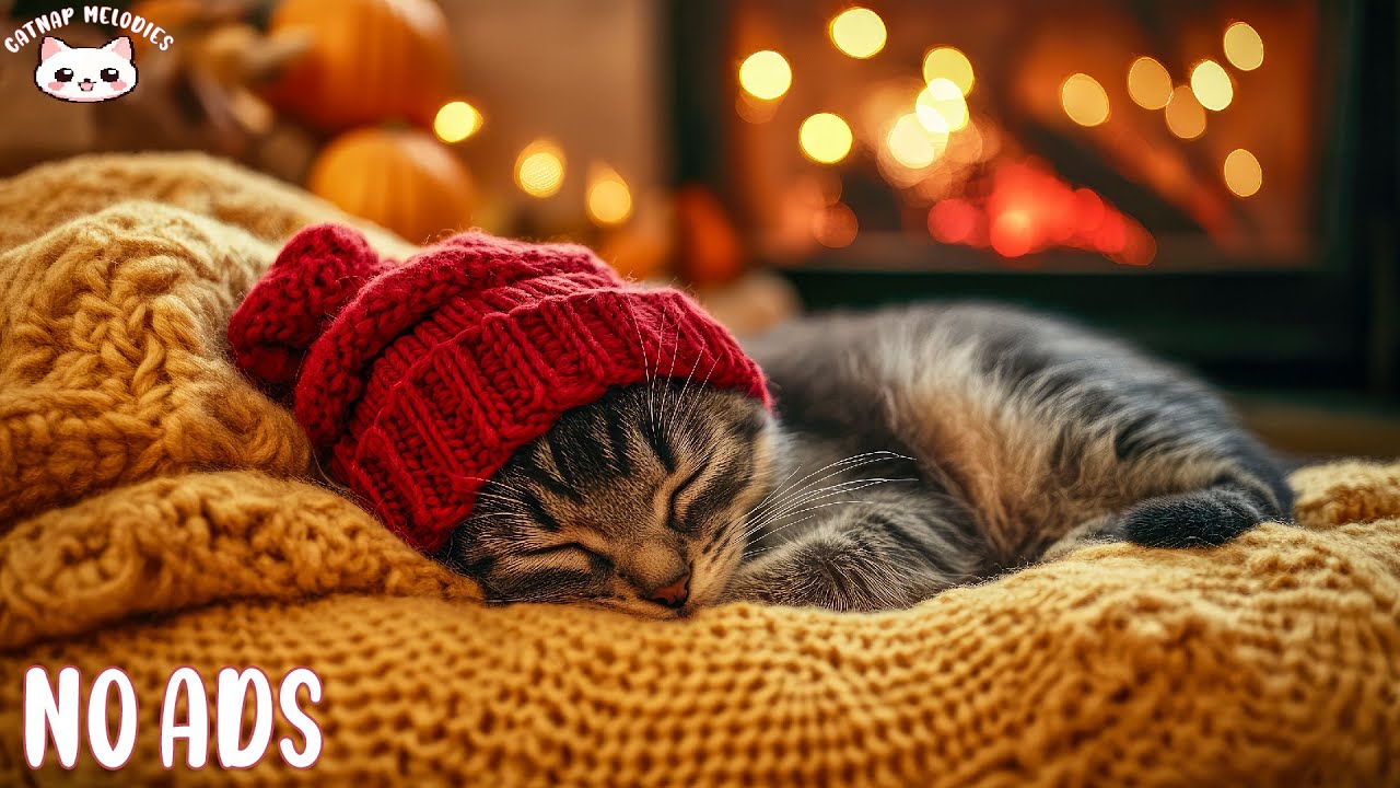 Sleep Music for Cats 🐈 Relaxing Music for Cats & Kittens Help Comfort & Safety
