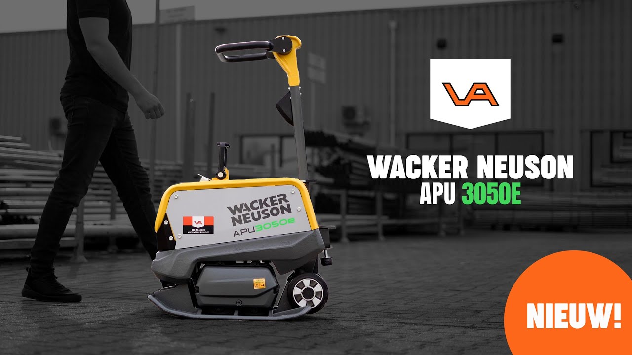 De Wacker Neuson APU 3050e - De beste in de categorie trilplaten | Visser Assen