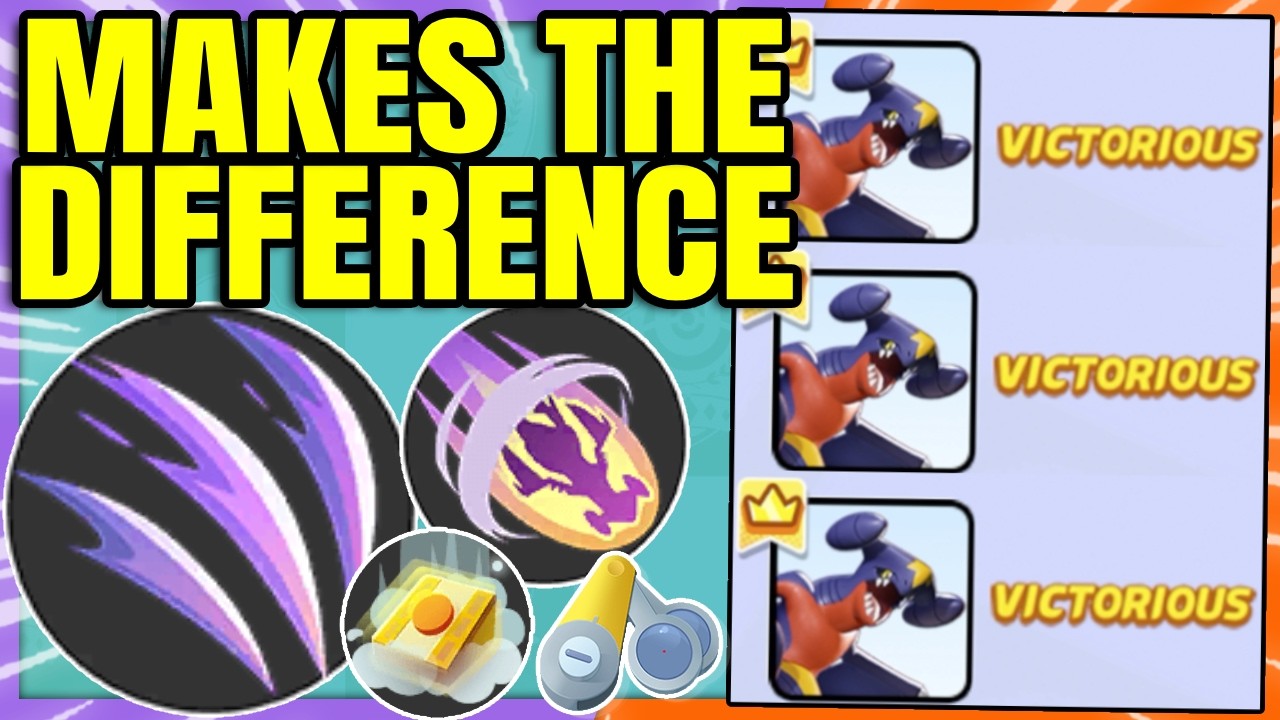 Dragon GARCHOMP makes all the Difference in this Ranked Season | Pokemon Unite