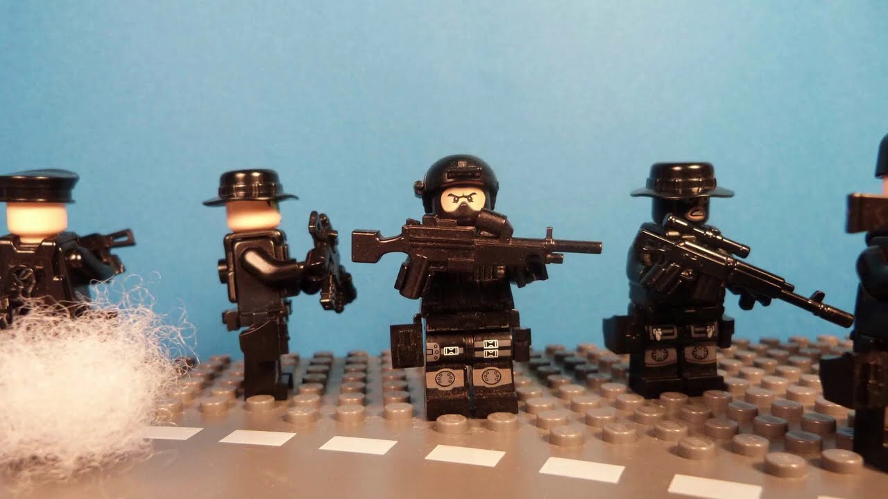 Police vs Thief Lego Stop-motion Compilation