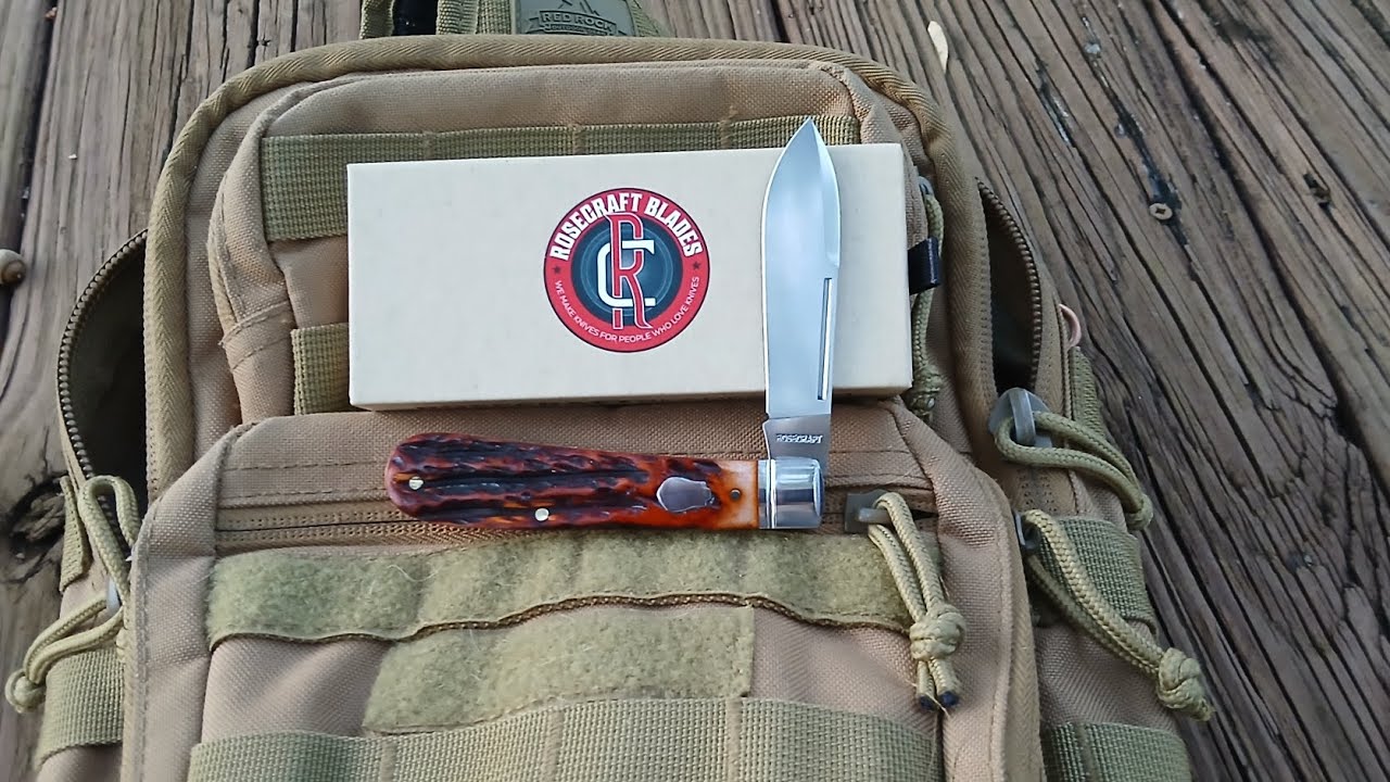 Rosecraft Nolichucky jack Dapper Jack  Bone DJB #pocketknifereview #edcgear #foldingknife 