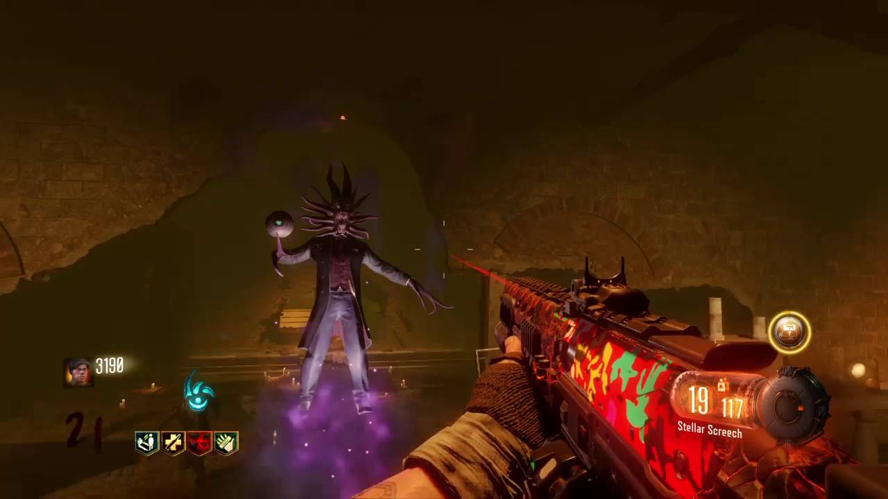 COD BO3: Shadows of Evil easter egg solo shadow man fight
