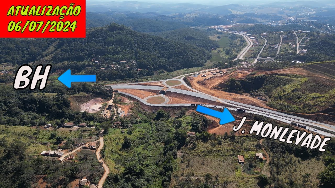 BR 381 - NOVO TREVO de SÃO GONÇALO do RIO ABAIXO - MG