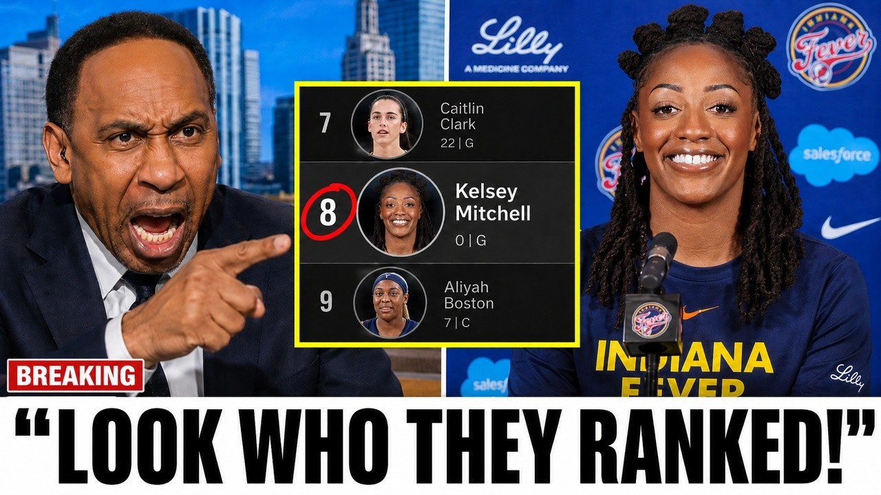 BREAKING WNBA GOES BALLISTIC As ESPN's Fever Rankings Ignite Kelsey Mitchell Debate!