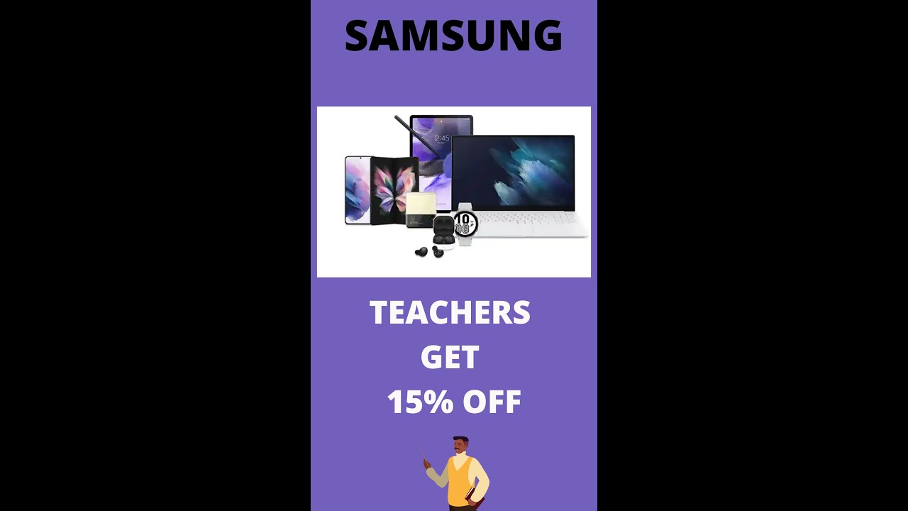 Hey Teacher! SAMSUNG Teacher Discounts #shorts