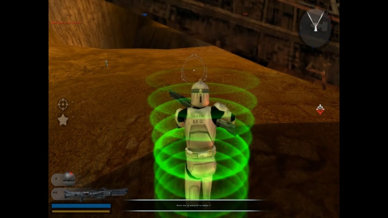 Star Wars  Battlefront II 2005 Geonosis some gameplay with The Republic Clones Army