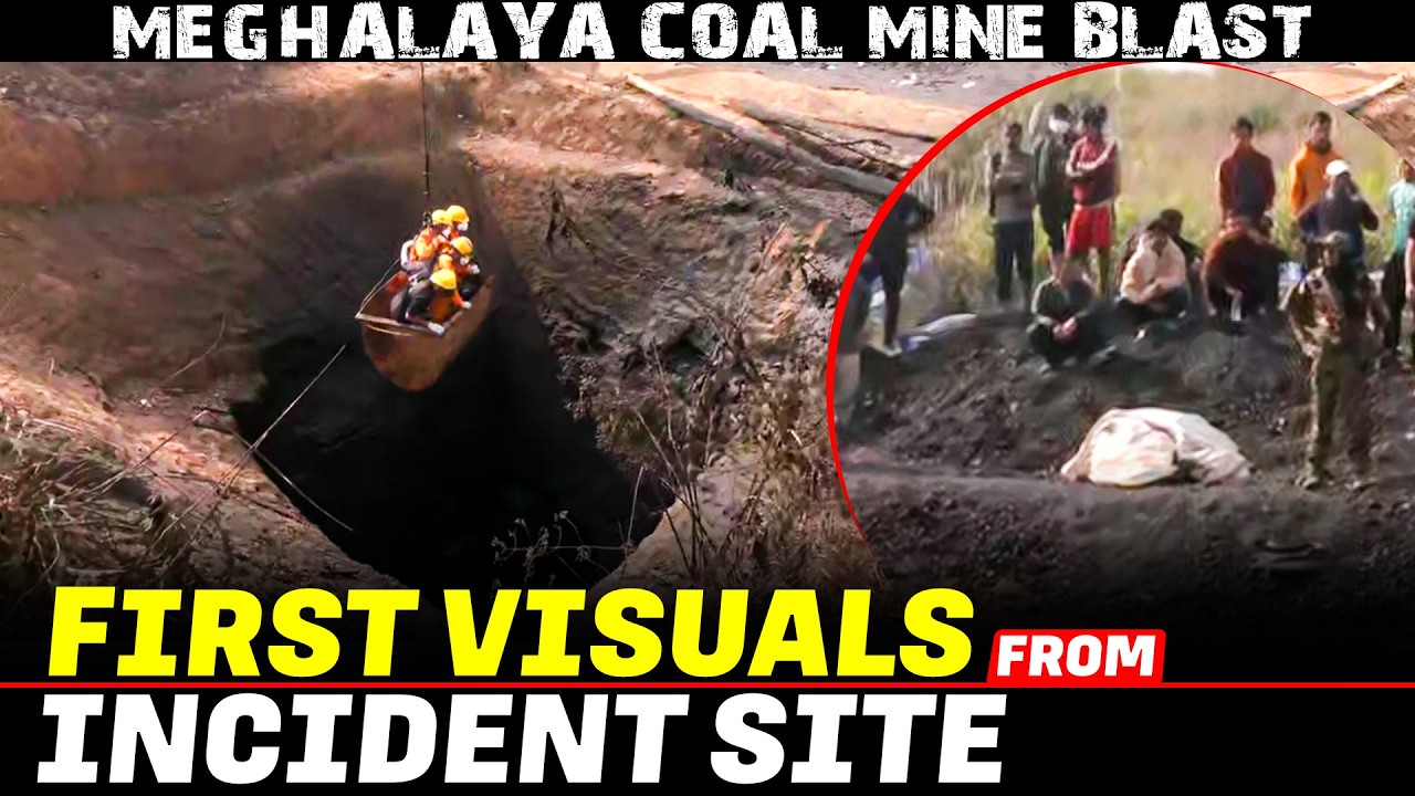 LIVE: First visuals from spot as 18 killed in Meghalaya’s coal mine blast, rescue operation underway