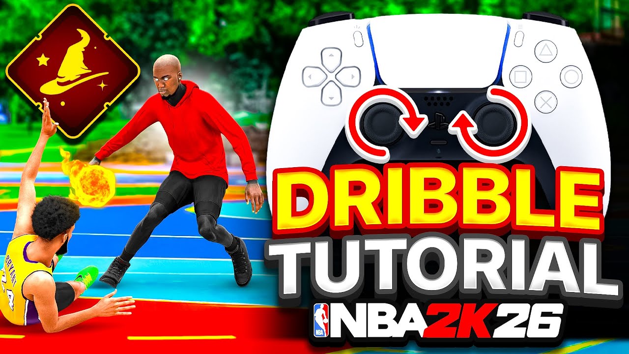 THE ULTIMATE DRIBBLE TUTORIAL FOR 6’8 BUILDS on NBA2K26! BEST DRIBBLE MOVES & COMBOS 2K26