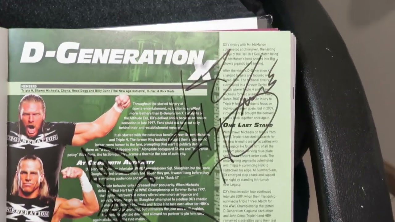WWE Encyclopedia Autographs (2023 Update, Part 1)