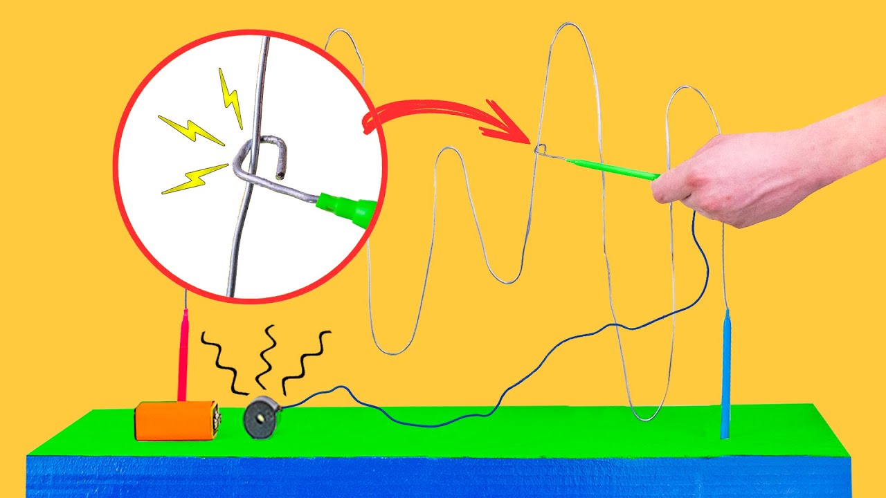 How to Make a Simple Buzz Wire Game