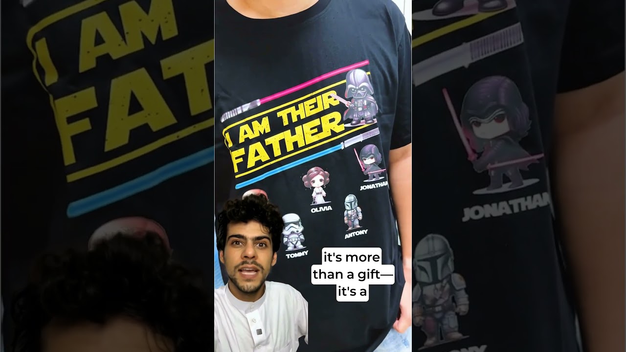 Best Custom T Shirts - I Am Their Father - Customized Apparel for Father's Day Birthday Anniversary