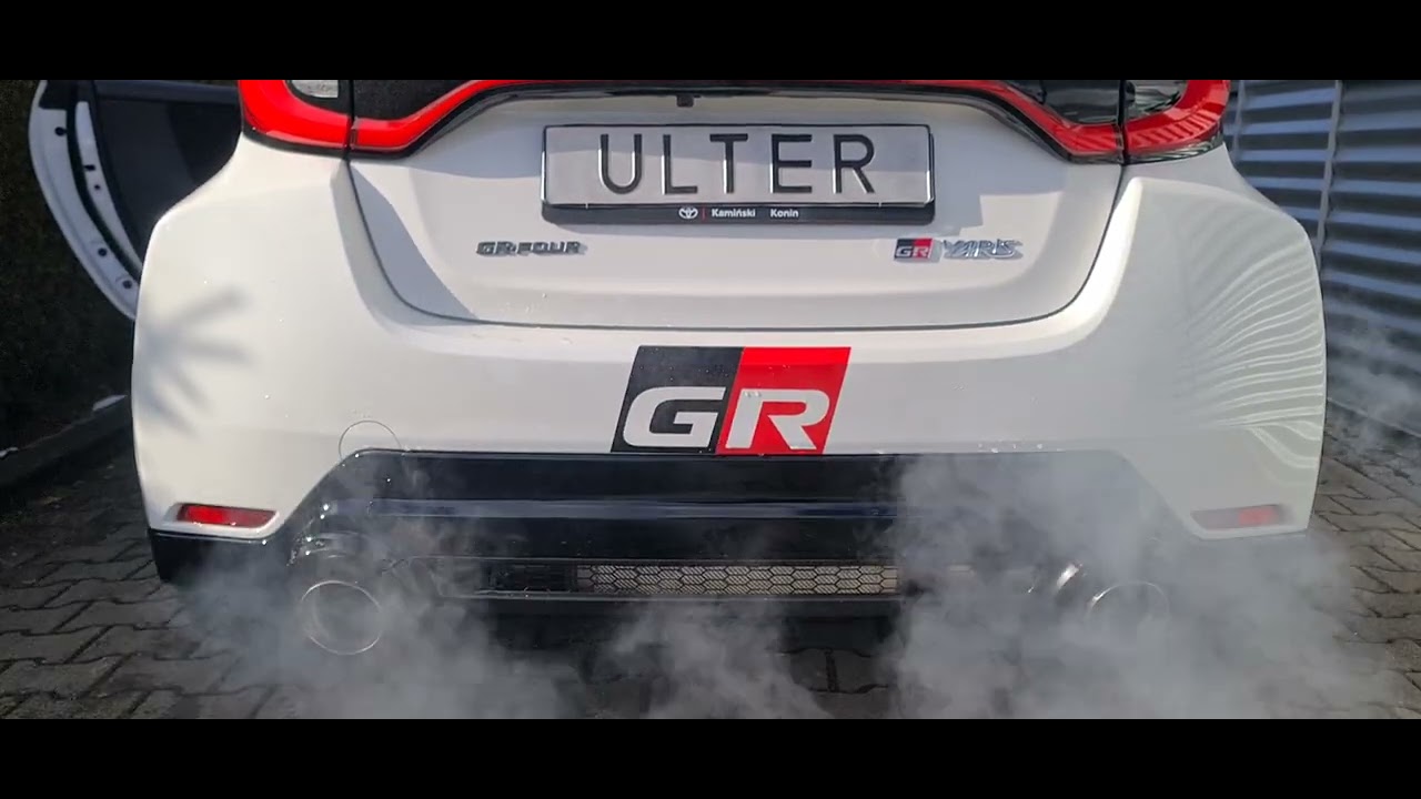 TOYOTA YARIS GR mk2 ULTER ACTIVE EXHAUST SYSTEM