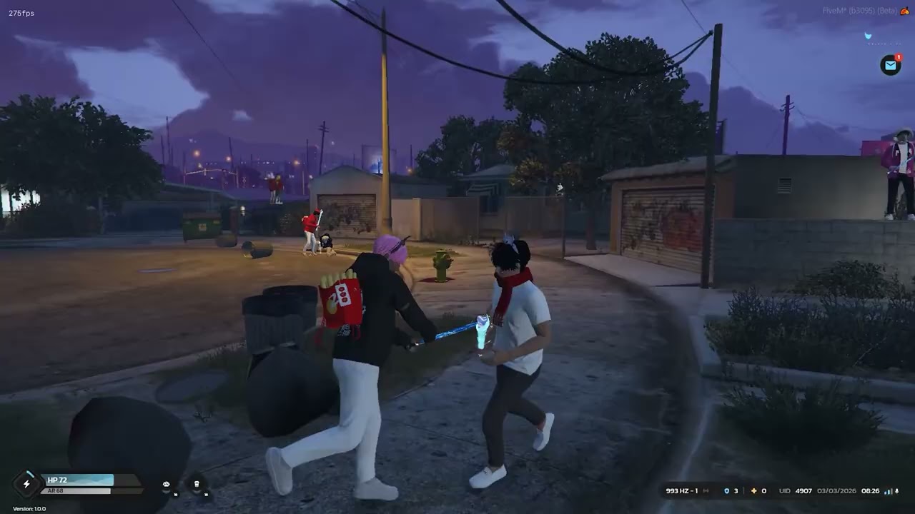 หมดไฟ !! ห้อย #fivem  #darcy  #gta