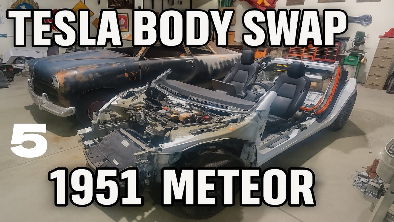 Tesla body swap on the 