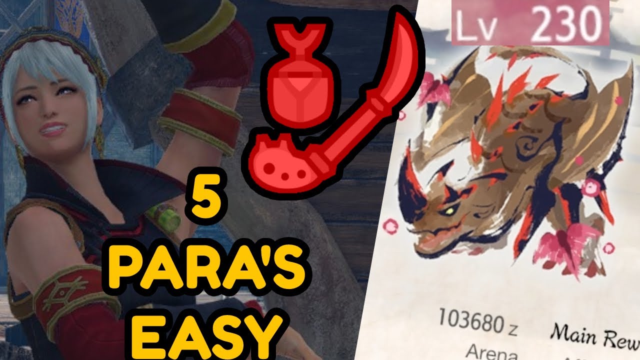 This Paralysis Set Is Strong In Monster Hunter Sunbreak