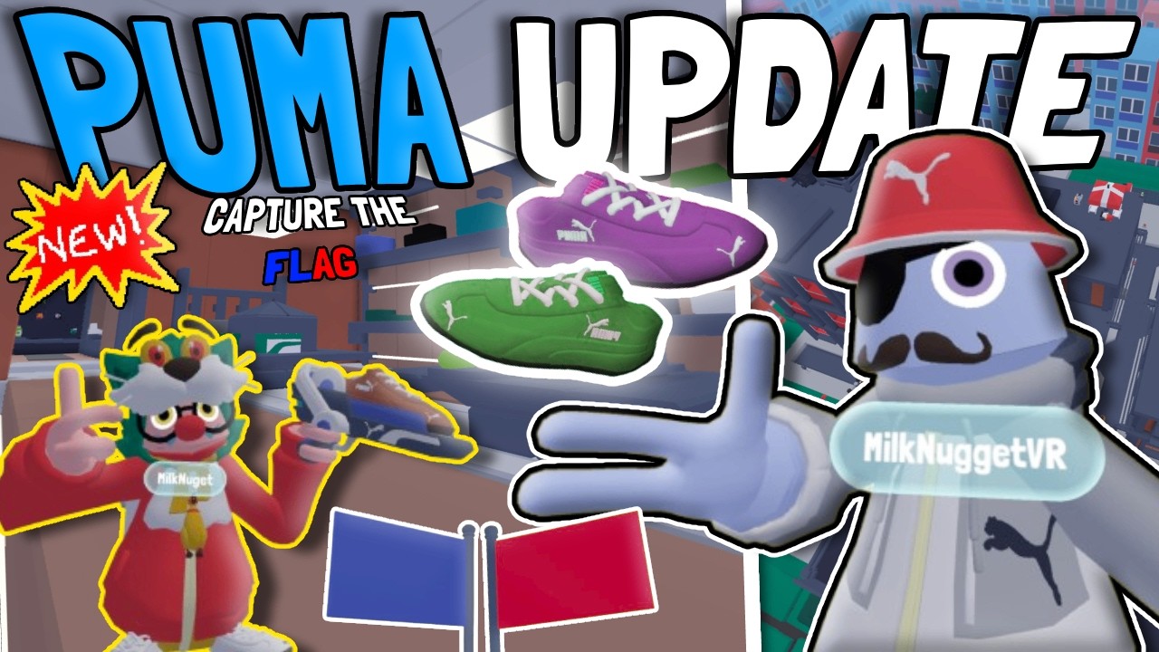 New PUMA + CAPTURE THE FLAG Update Is INSANE! 🚩(New Gadgets and Cosmetics)