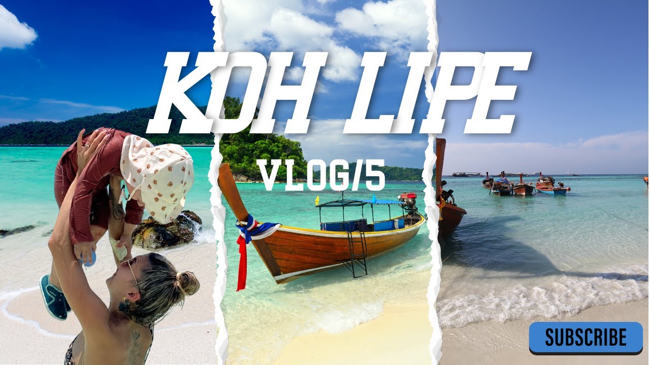 Z Malajsie na Koh Lipe 🇹🇭 - jeden z nejkrásnějších ostrovů Thajska + tři dny s dítětem | vlog#5