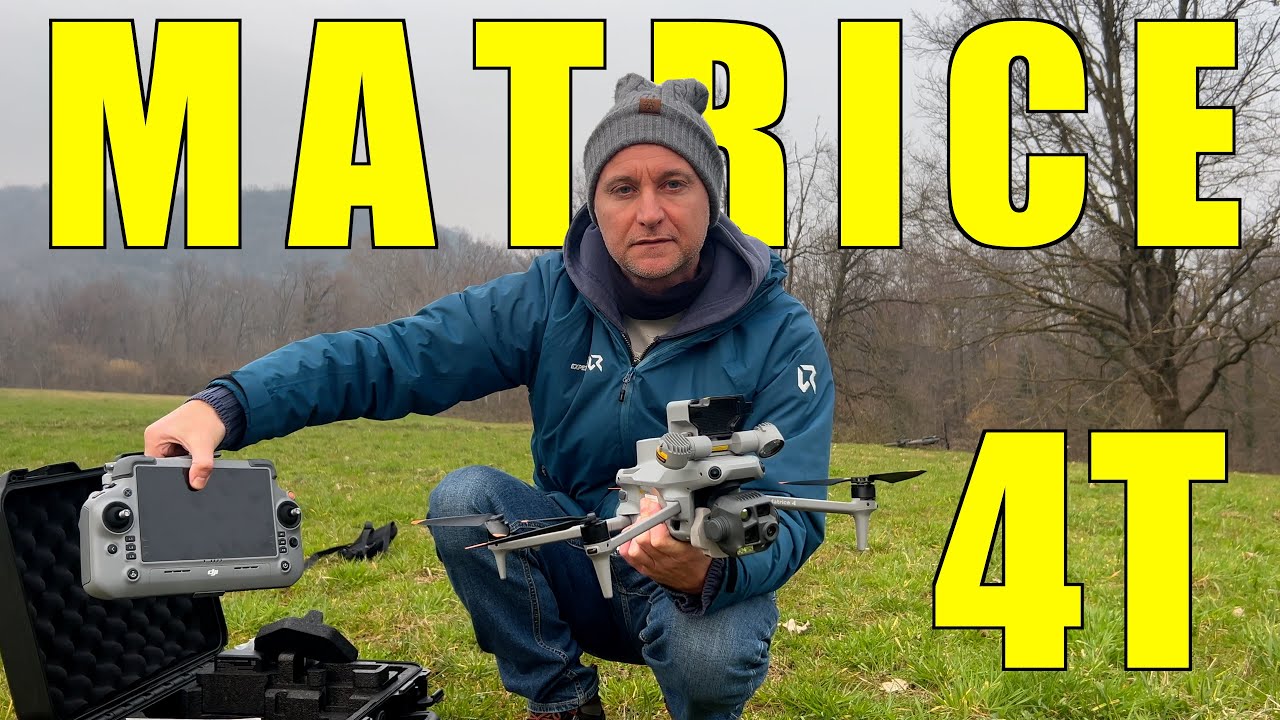 DJI MATRICE 4T Comincia a lavorare nel mondo dei droni !!!