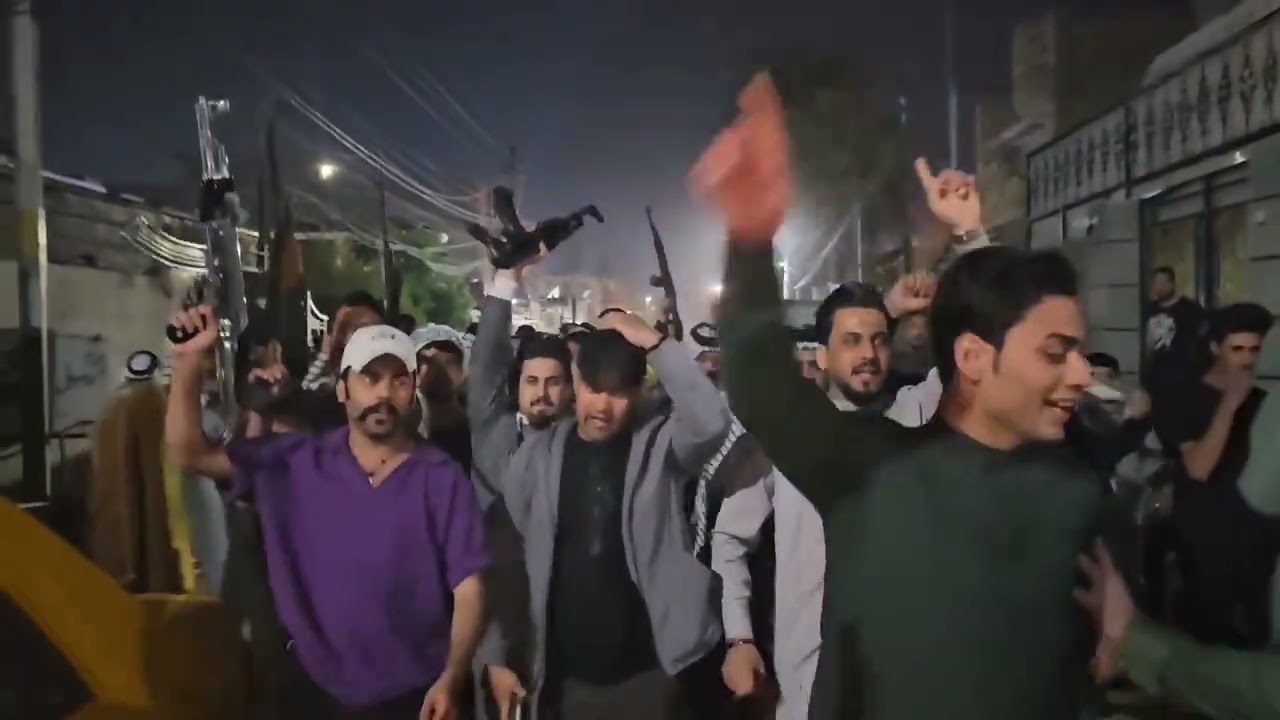 فزعت تحالف هلال عباده  في بغداد مدينة الصدر إلى عمامنه