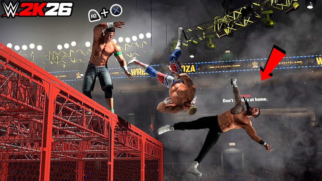 Все самые захватывающие моменты в WWE 2K26!