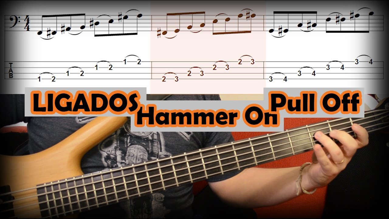 HAMMER On y PULL Off - AK Clases de Bajo Eléctrico
