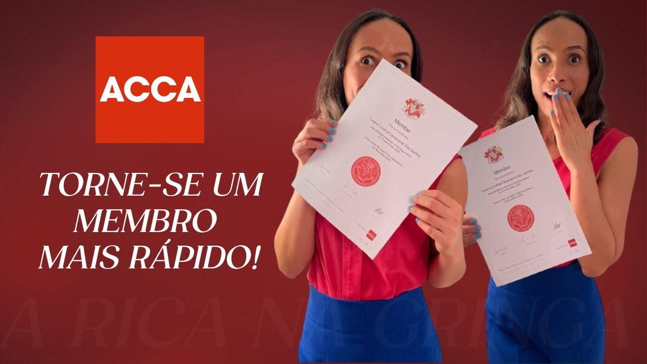 Seguindo os passos acima você consegue se tornar um ACCA part qualified mais rápido! ACCA 2023!