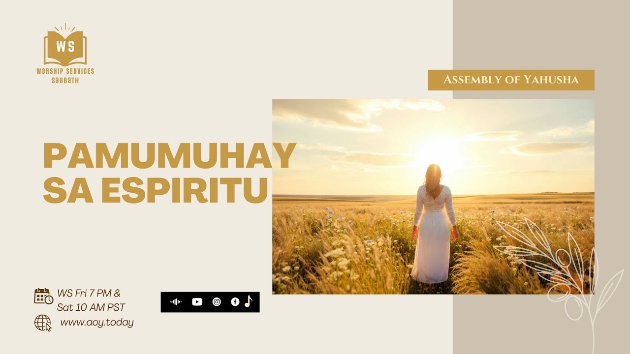 WS - Pamumuhay Sa Espiritu #pagsamba #Sabbath #pamumuhaysaespiritu #faith #christianity