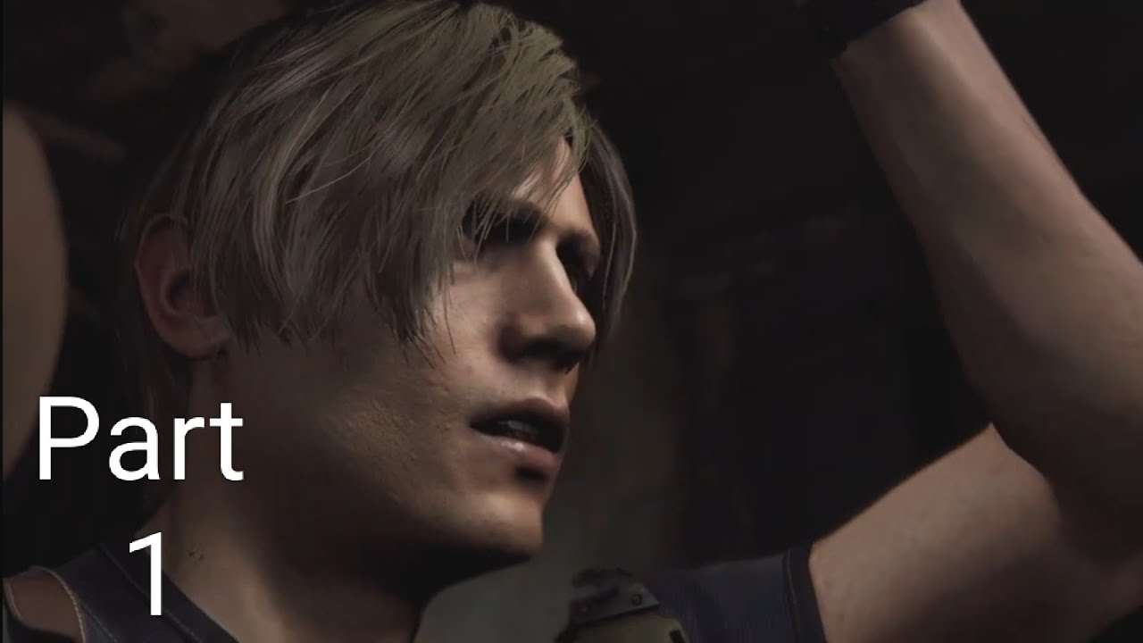 Resident Evil 4 Remake PS4 😱 First Mission in Horror Village | Part 1