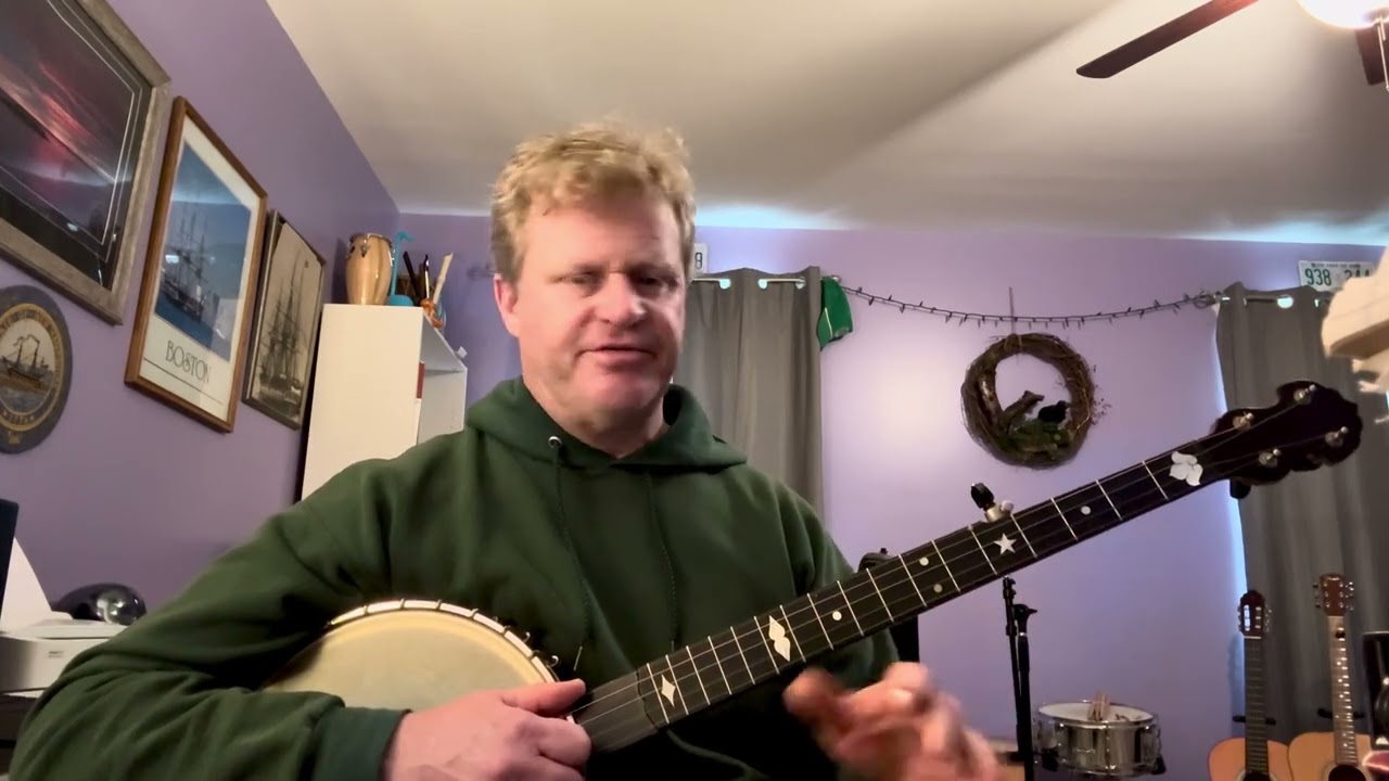 Old Joe Clark pt. 3 - Clawhammer banjo fills