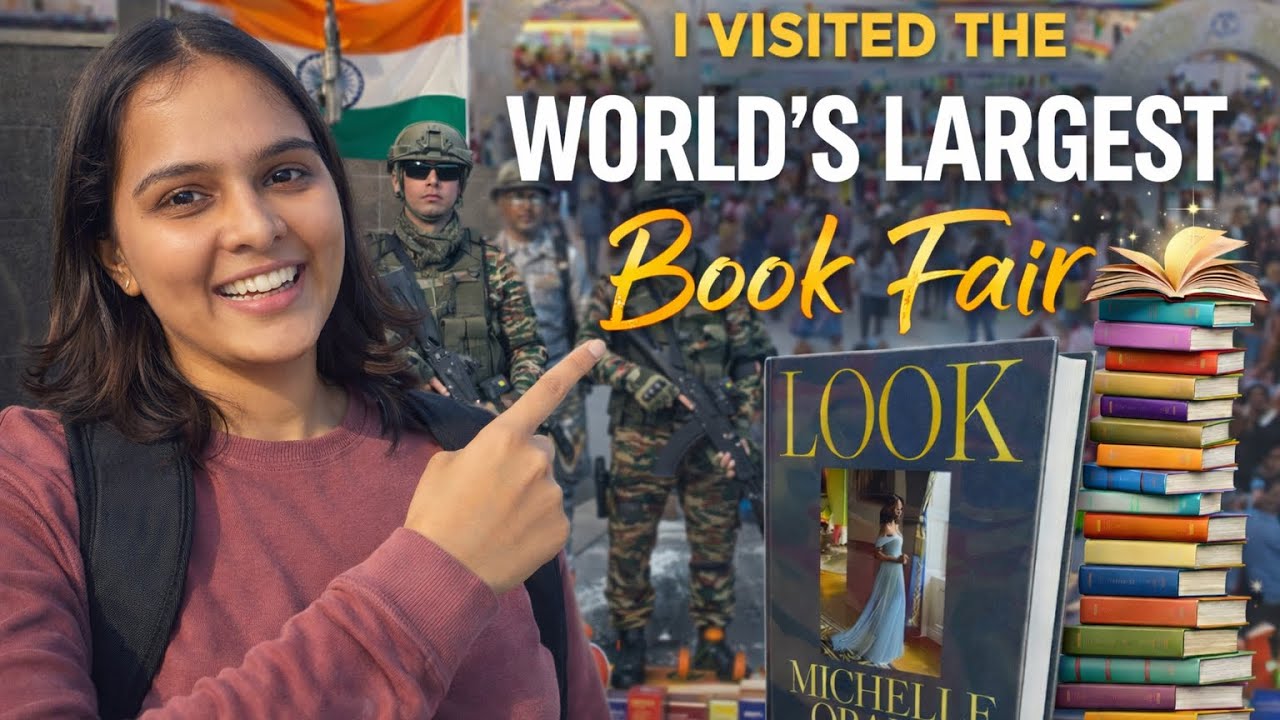 World’s Largest Book Fair Experience 📚 | Must Visit for Book Lovers