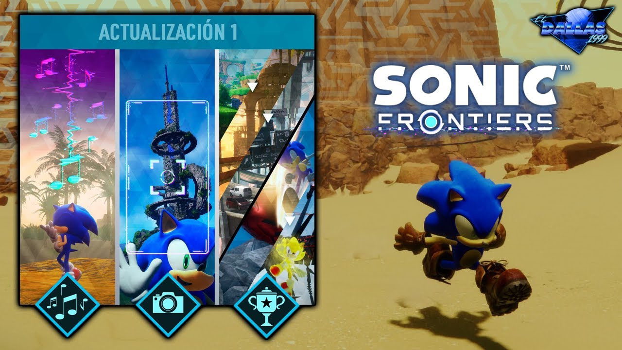 SONIC FRONTIERS - ACTUALIZACIÓN 1: ¿Mejoró bastante el juego? | El Dallas 1999