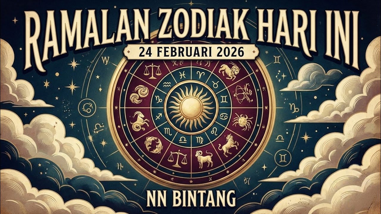 RAMALAN ZODIAK HARI INI 24 FEBRUARI 2026