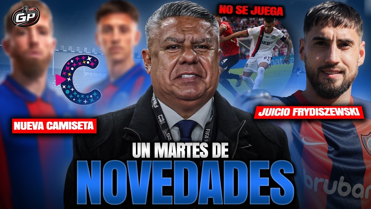 🚨💣 SAN LORENZO: LANZAMIENTO NUEVA CAMISETA - EL PARO DE AFA - ELECCIONES - JUICIO DE FRYDISZEWSKI