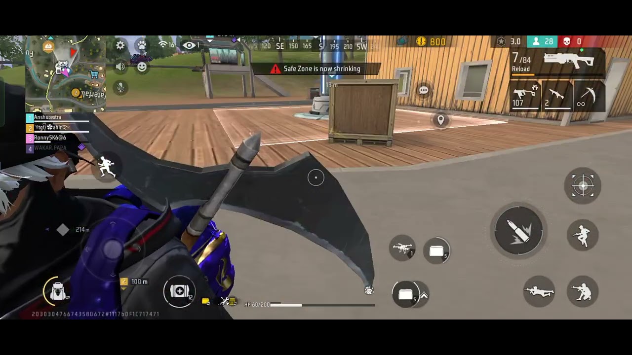 I play free fire Max