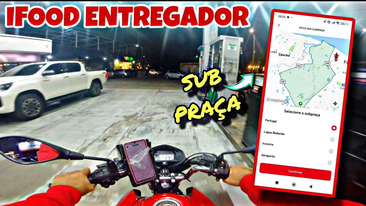 SUB PRAÇA DO IFOOD ENTREGADOR EM FORTALEZA, O QUE EU PENSO SOBRE ELA!