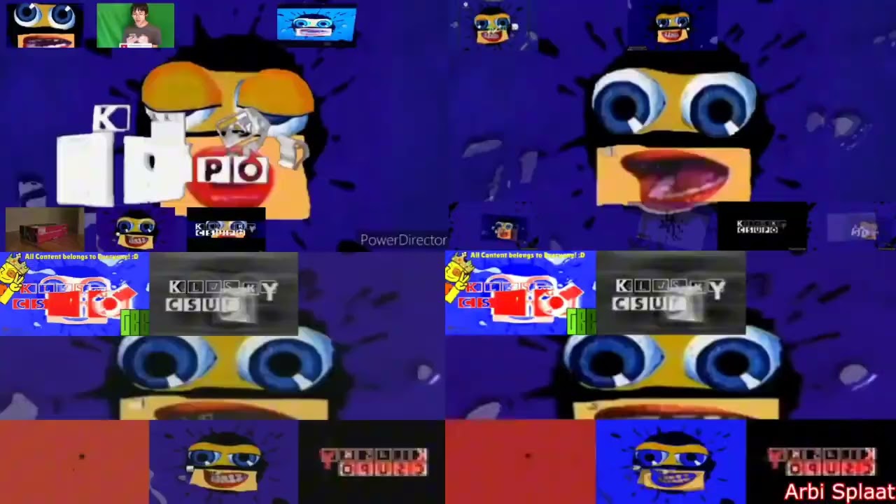 Klasky Csupo Sparta Gamma Remix Quadparison