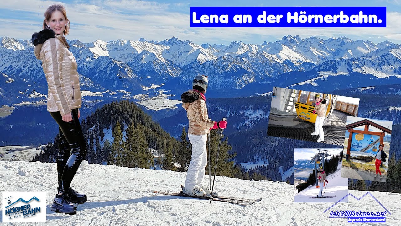 Ski-Reportage: An der Hörnerbahn mit Lena.