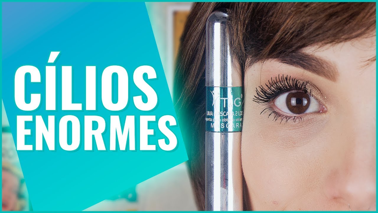 CÍLIOS ENORMES COM O RÍMEL MAIS BARATINHO QUE JÁ USEI