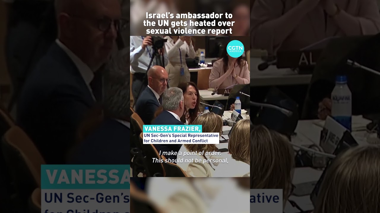 Israeli ambassador to the UN yells at UN special representative