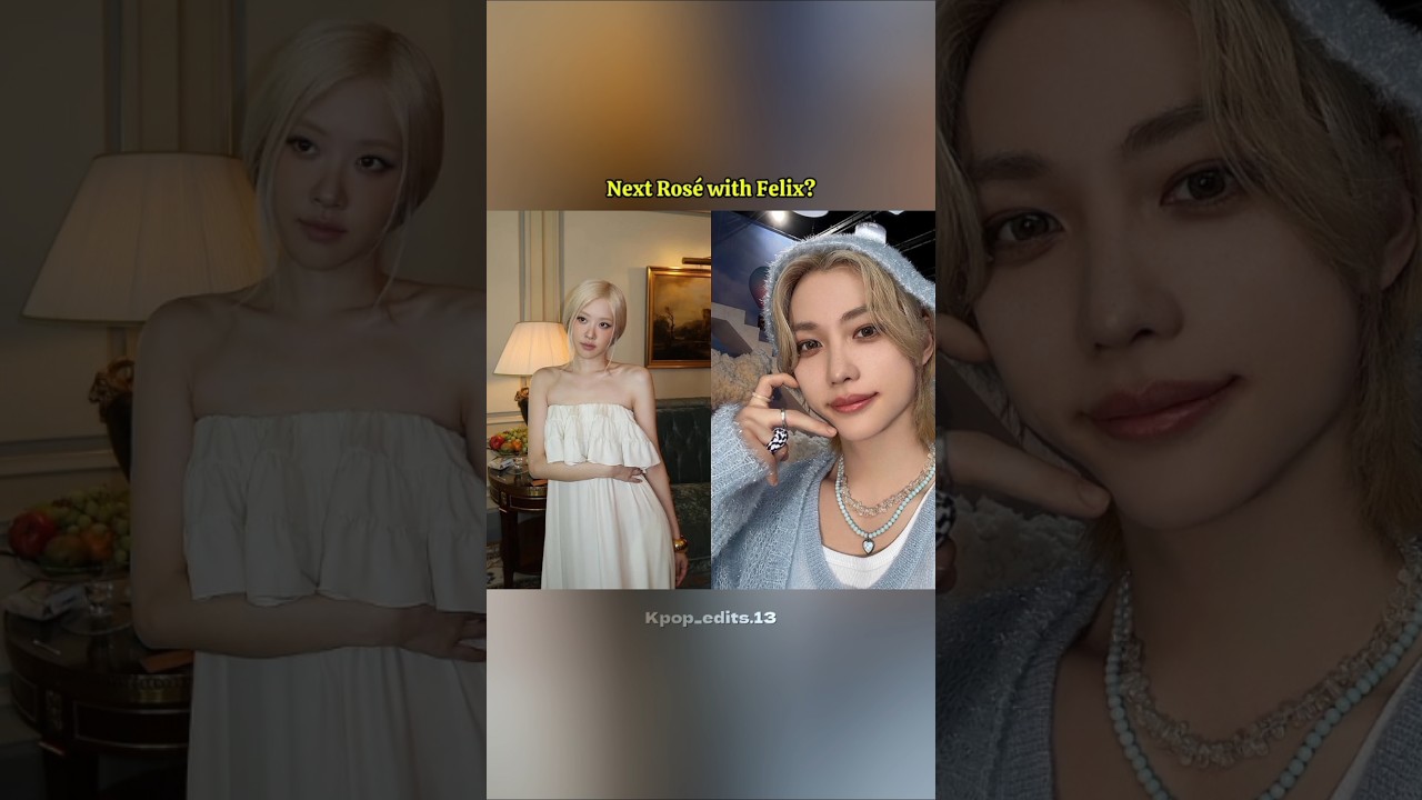 Blackpink and Stray Kids?🤔#blackpink #straykids #jennie #jisoo #lisa #ros&eacute; #felix #kpop #shorts