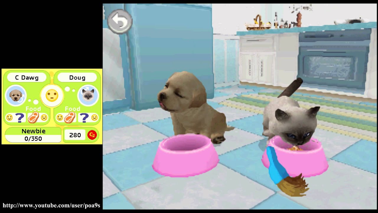 Petz Puppys & Kittenz Gameplay (2011 DS) 1080p HD HQ Playable on Nintendo DSi 3DS DSXL