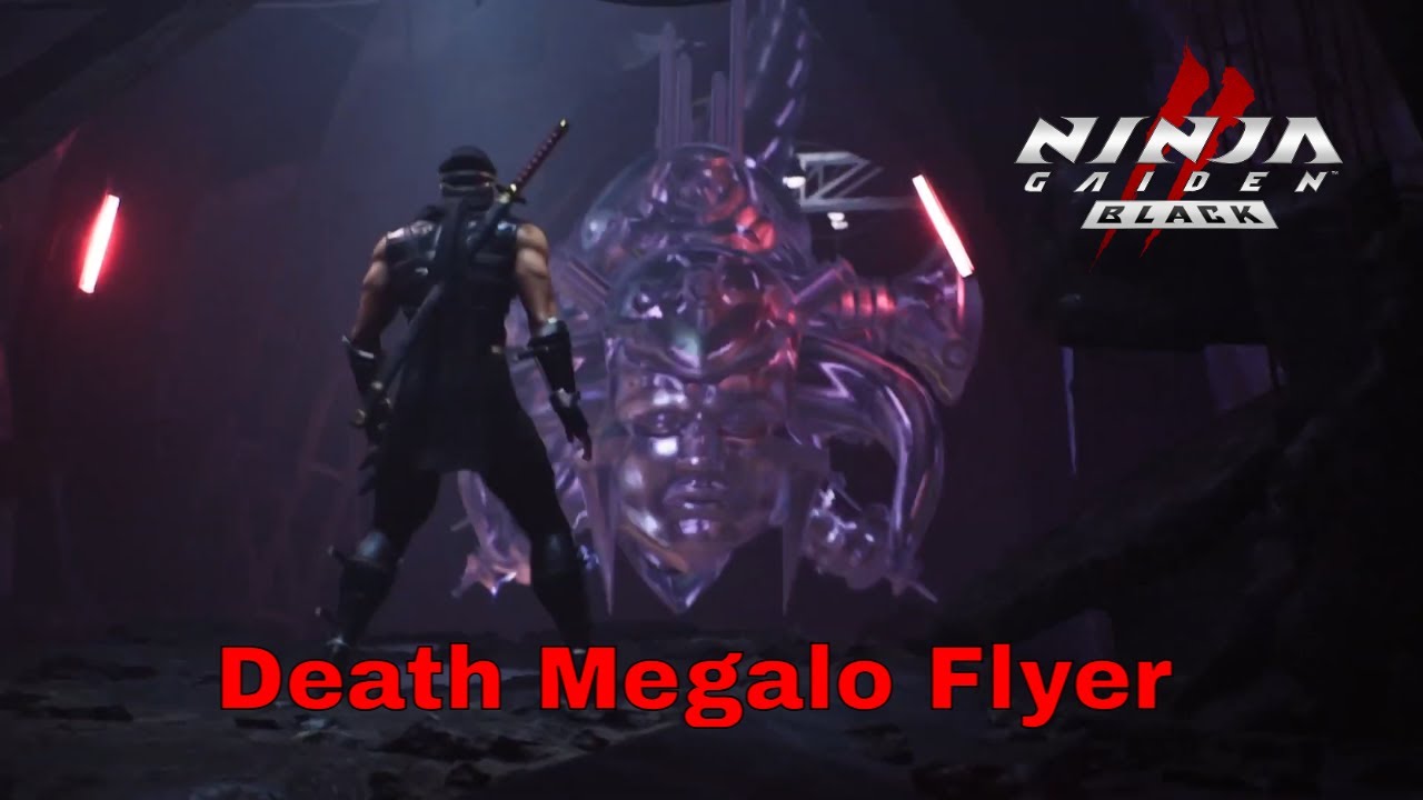 Ninja Gaiden 2 Black – Death Megalo Flyer Boss Fight