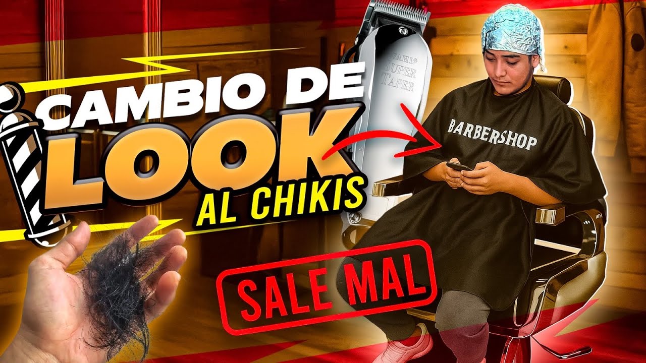 🤡BROMA al chikis le hacemos un cambio de look 🧑🏽‍🦲