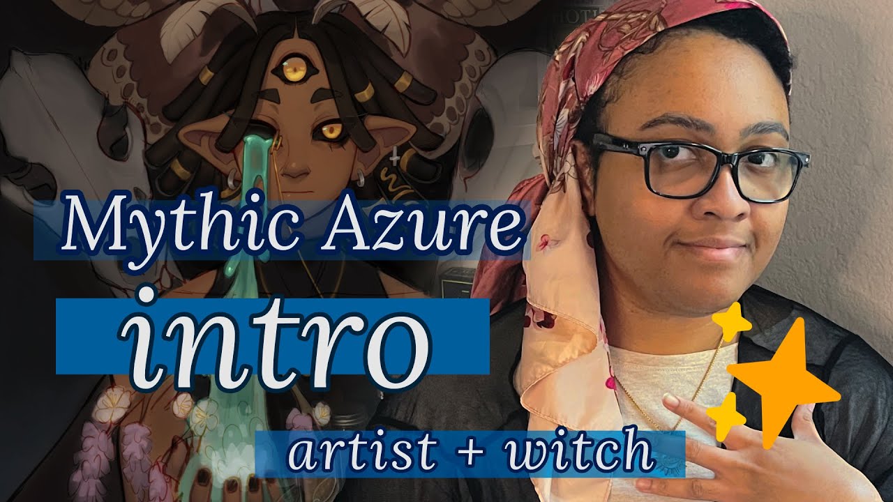 ✨ Intro Video! 🔮Azure, the witchy artist!