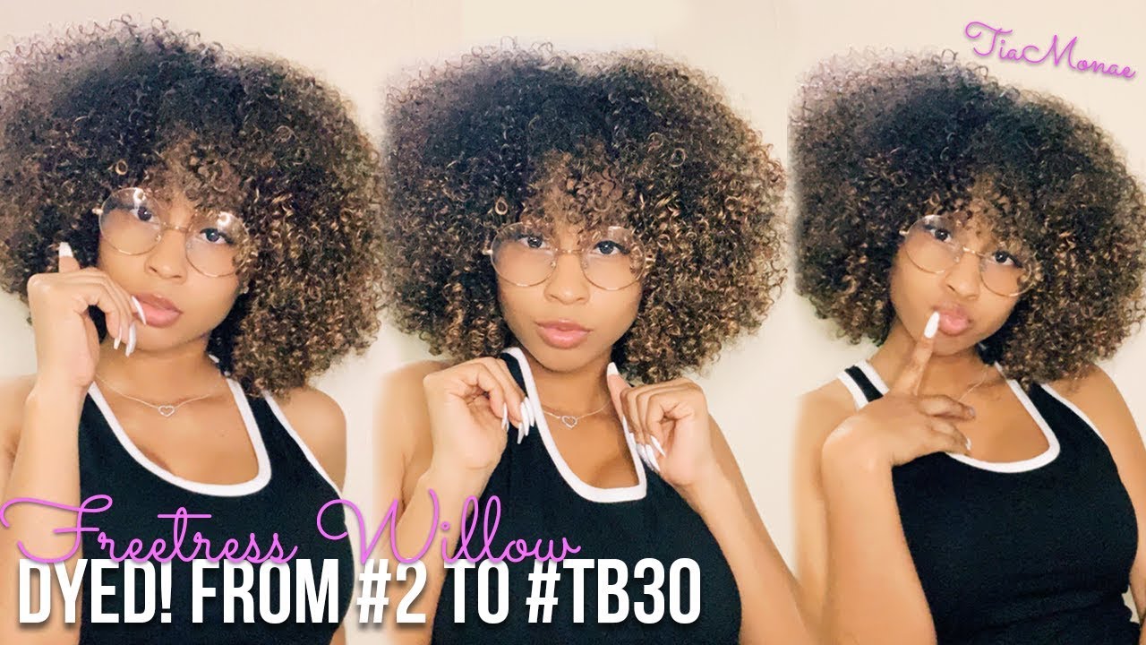 Natural Looking Synthetic Wig | Freetress Willow DYED BLONDE!!