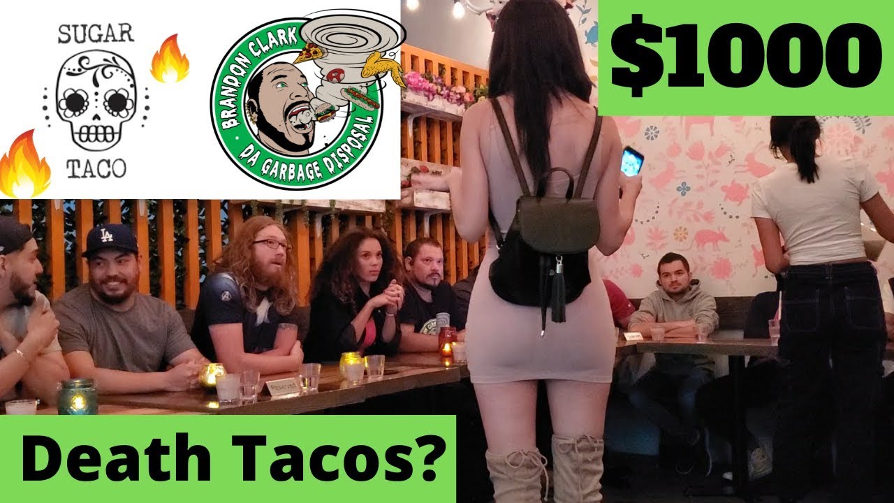 $1000 Ghost and Death Sugar Taco Contest | Beverly Hills