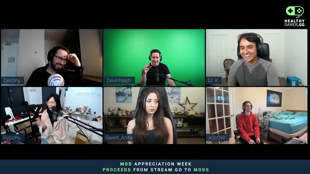 Guided Group Blind Counting Meditation feat. xQc, Devin Nash, LilyPichu, Destiny, Sweet Anita