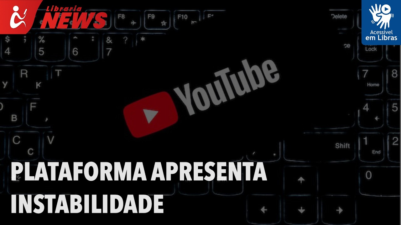 Plataforma apresenta instabilidade (Libras)